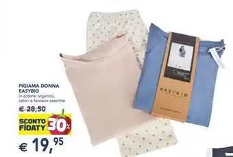 Esselunga PIGIAMA DONNA EASYBIO offerta