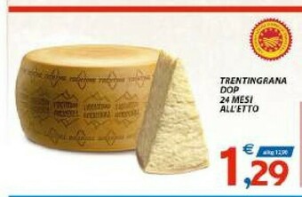 Vivo Supermercati Trentingrana Dop offerta