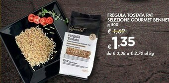 Bennet SELEZIONE GOURMET BENNET FREGULA TOSTATA PAT offerta