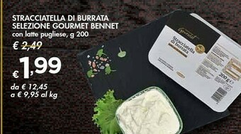 Bennet Stracciatella Di Burrata Selezione Gourmet Bennet offerta
