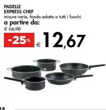 Bennet Padelle Express Chef offerta