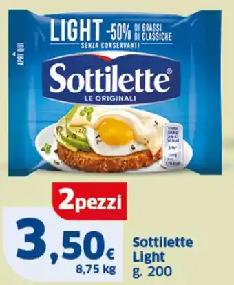 Sigma Sottilette Light g. 200 offerta