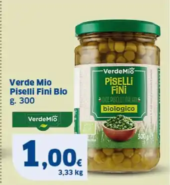 Sigma Verde Mio Piselli Fini Bio g. 300 offerta
