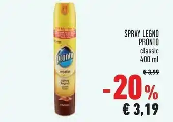 Conad Pronto Spray Legno offerta