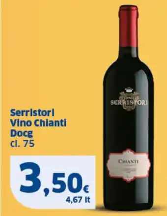 Sigma Serristori Vino Chianti Docg cl. 75 offerta