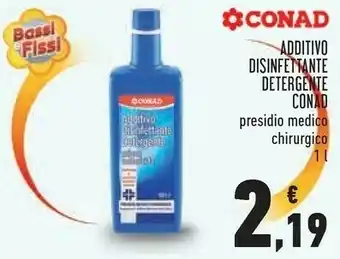 Conad Conad Additivo Disinfettante Detergente offerta