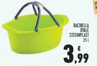 Conad Stefanplast Bacinella Ovale offerta