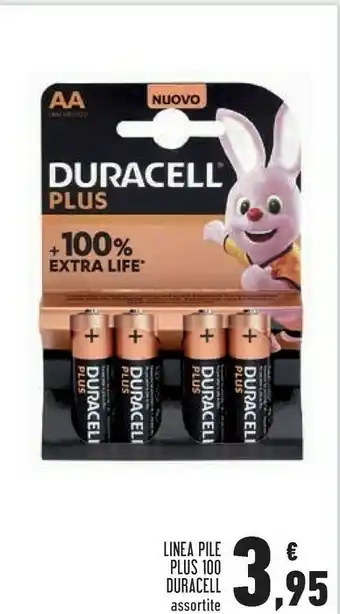 Conad Duracell Plus AA Stilo offerta