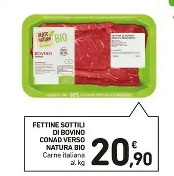 Conad Fettine Sottili Di Bovino offerta