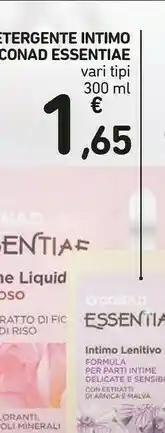 Conad Conad Detergente Intimo Essentiae 300 Ml offerta