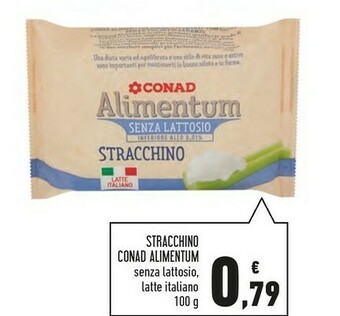 Conad Conad - Stracchino AC Alimentum Senza Lattosio 100 G(ml) offerta