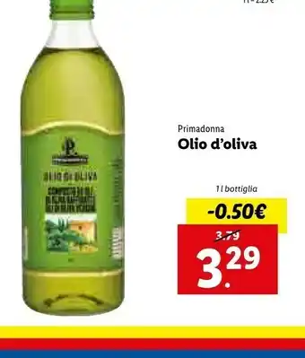 Lidl Primadonna - Olio Di Oliva 1000 G(ml) offerta