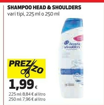 Coop Head & Shoulders Shampoo offerta