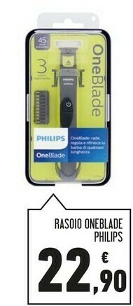 Conad Superstore Philips Rasoio Oneblade offerta