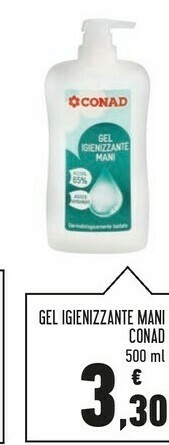 Conad Conad Gel Igienizzante Mani offerta