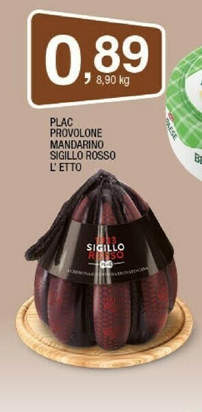 Sigma Plac Provolone Mandarino Sigillo Rosso offerta