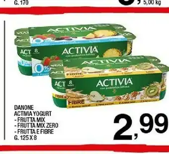 Sigma Danone Activia Frutta Mix 1000 G offerta