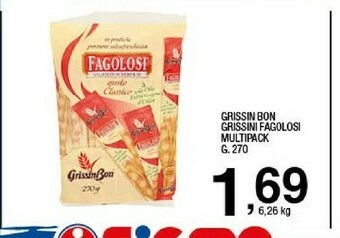 Sigma Grissin bon Fagolosi Con Cereali 270 G(ml) offerta