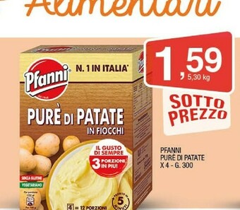 Sigma Pfanni Purè Di Patate In Fiocchi offerta