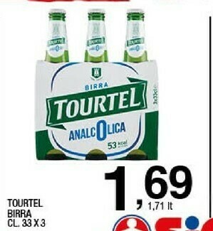 Sigma Tourtel Birra Analcolica Naturale 330 G(ml) offerta