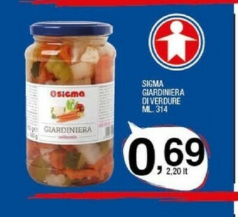Sigma Sigma Giardiniera Di Verdure offerta