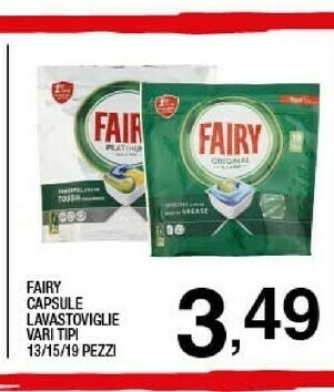 Sigma Fairy Detersivo Lavastoviglie offerta