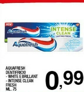 Sigma Aquafresh Dentifricio offerta