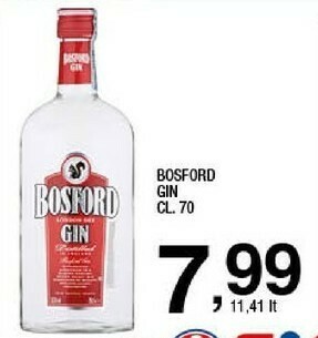 Sigma Bosford London Dry Gin 700 G(ml) offerta