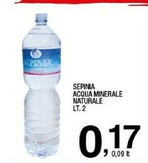 Sigma Sepinia Acqua Minerale Naturale offerta