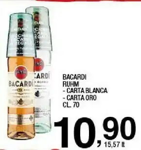 Sigma Bacardi Ruhm Carta Blanca offerta