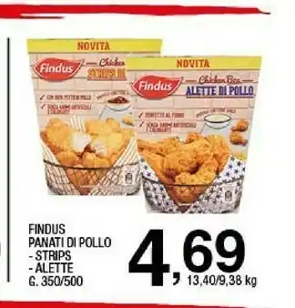 Sigma Findus Panati Di Pollo Strips offerta