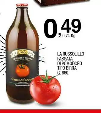 Sigma La russolillo Passata Di Pomodoro Tomato Puree offerta
