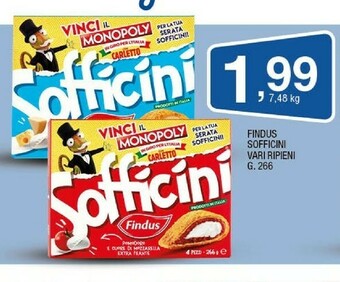 Sigma Findus Sofficini Spinaci Mozzarella 266 G(ml) offerta