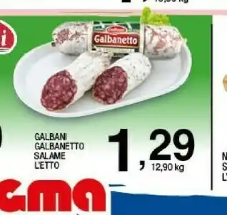 Sigma Galbani Galbanetto offerta