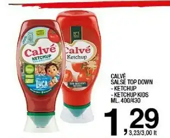 Sigma Calvè Ketchup offerta