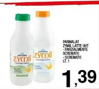 Sigma Parmalat Latte Zymil Uht Parzialmente Scremato offerta