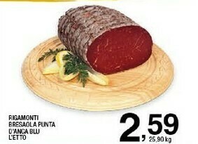 Sigma Rigamonti - Bresaola Punta D'Anca offerta