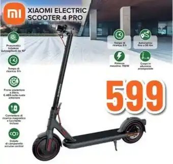 Expert XIAOMI ELECTRIC SCOOTER 4 PRO offerta