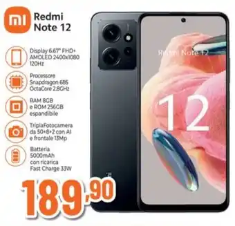 Expert Redmi Note 12 offerta