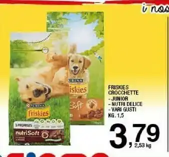 Sigma Friskies Crocchette Junior offerta