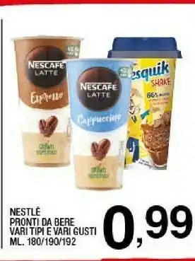 Sigma Nescafé Latte Cappucino offerta