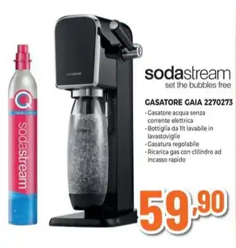 sodastream GASATORE GAIA 2270273