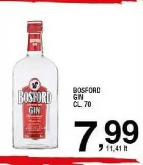 Sigma Bosford London Dry Gin 700 G(ml) offerta
