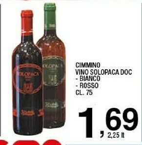 Sigma Cimmino Vino Solopaca Doc Bianco / Rosso offerta