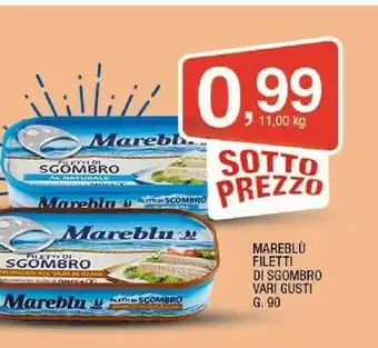 Sigma Mareblu Filetti Di Sgombro Vari Gusti offerta