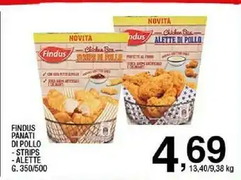 Sigma Findus Chicken Box Strips Di Pollo 350 G(ml) offerta