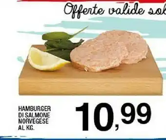 Sigma Hamburger Di Salmone Norvegese offerta