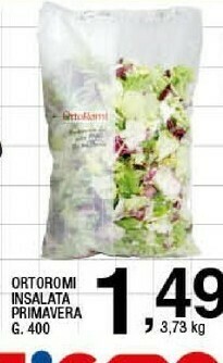 Sigma Ortoromi Insalata Primavera offerta