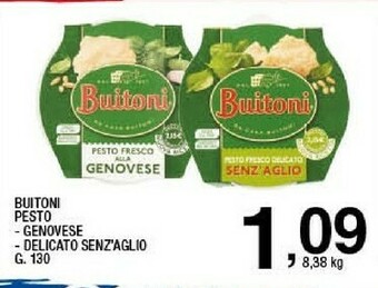Sigma Buitoni Pesto Fresco Alla Genovese 130 G(ml) offerta