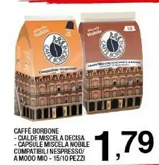 Sigma Caffe Borbone Caffe offerta